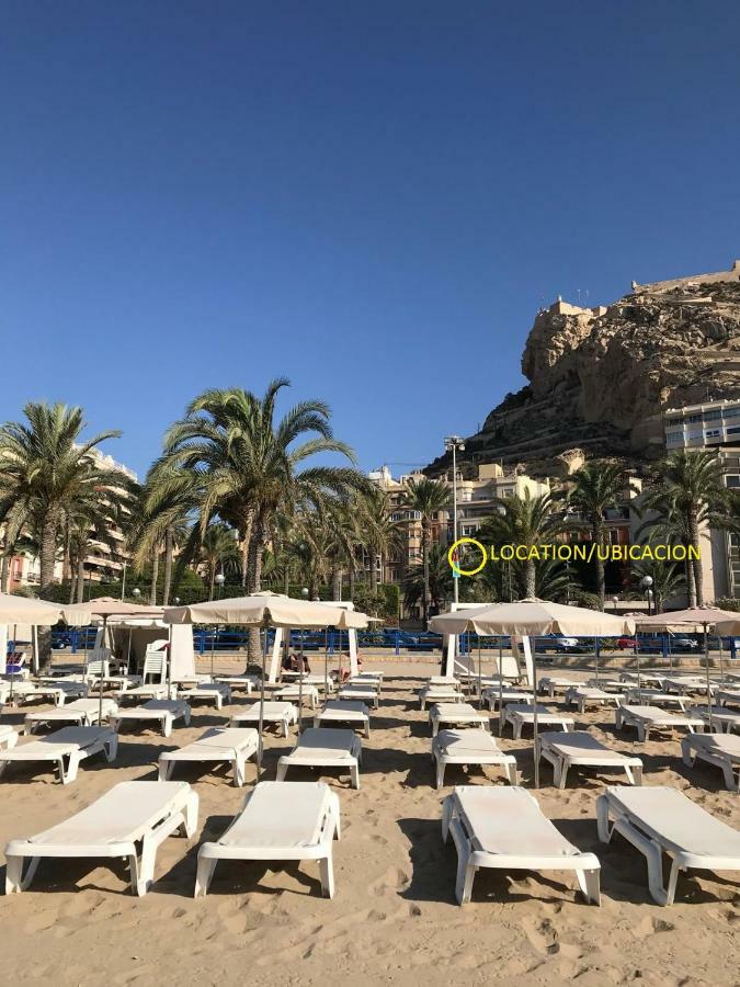 Postiguet Playa Apartment Alicante Bagian luar foto